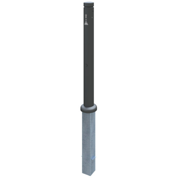 Absperr-Stilpfosten Serie 482B Ø 82 mm