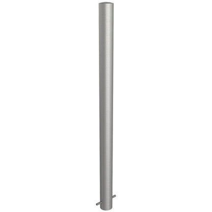 Edelstahlpfosten Ø 76 mm ohne Ziernut