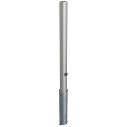 Edelstahlpfosten Ø 76 mm ohne Ziernut