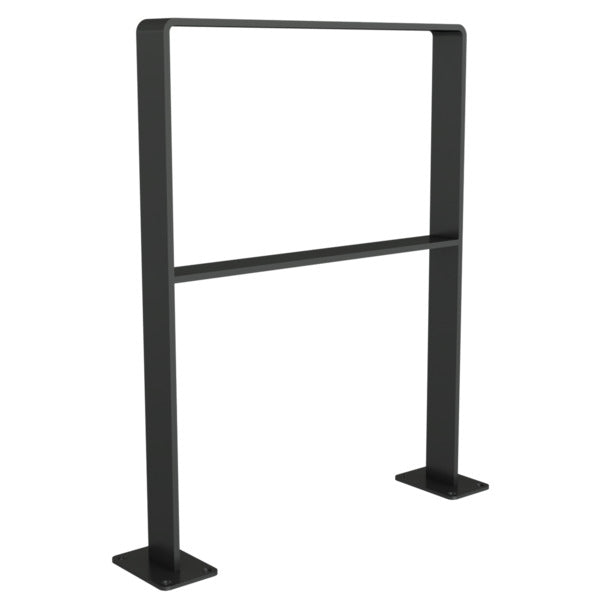 Anlehnbügel aus Flachstahl 70 x 10 mm