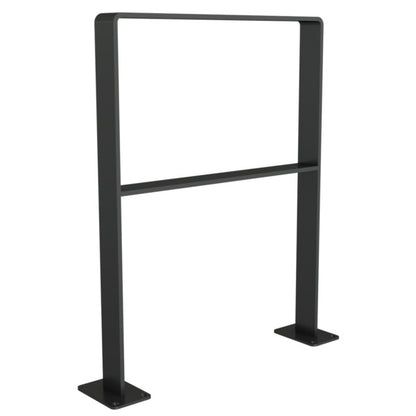 Anlehnbügel aus Flachstahl 70 x 10 mm