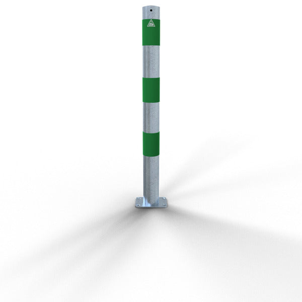 Absperrpfosten als E-Ladesäulenschutz