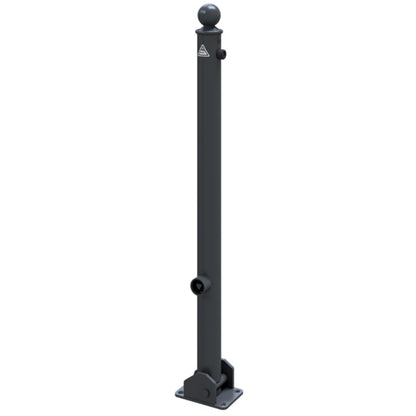 Absperr-Stilpfosten Serie 465B Ø 60 mm