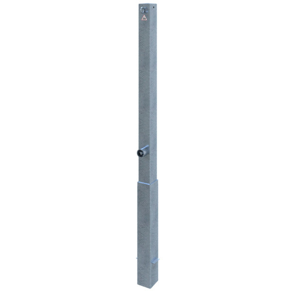 Absperrpfosten 70 x 70 mm herausnehmbar mit Dreikantverschluss