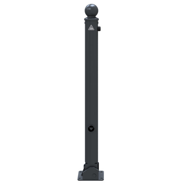 Absperr-Stilpfosten Serie 474B Ø 76 mm