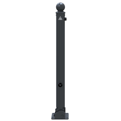 Absperr-Stilpfosten Serie 474B Ø 76 mm