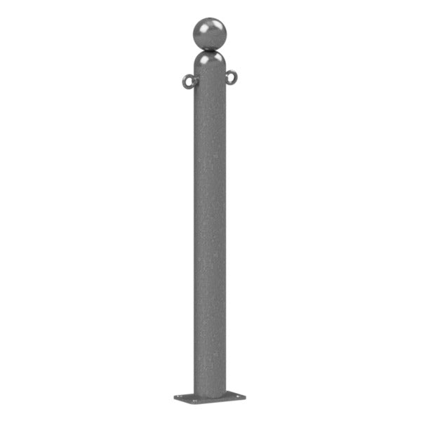 Absperr-Stilpfosten Serie 478B Ø 76 mm