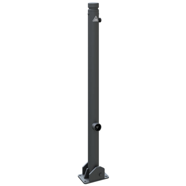 Absperr-Stilpfosten Serie 464B Ø 60 mm