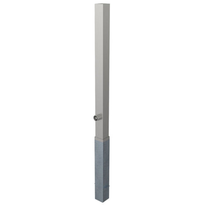 Edelstahlpfosten 70 x 70 mm