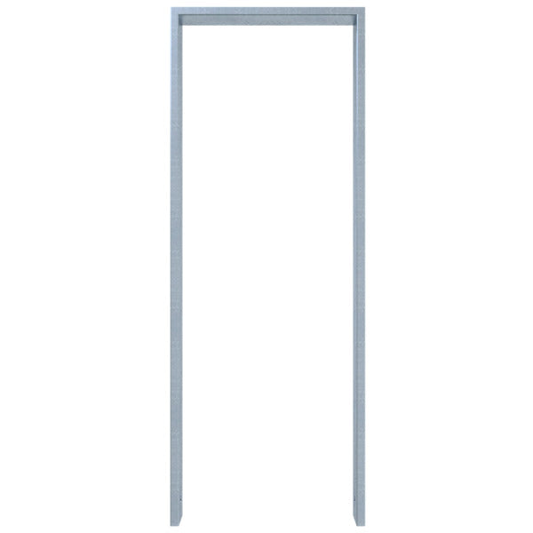 Ahnlehnbügel aus Stahlrohr 80 x 20 mm