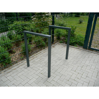 Anlehnbügel aus Stahlrohr 60 x 40 mm