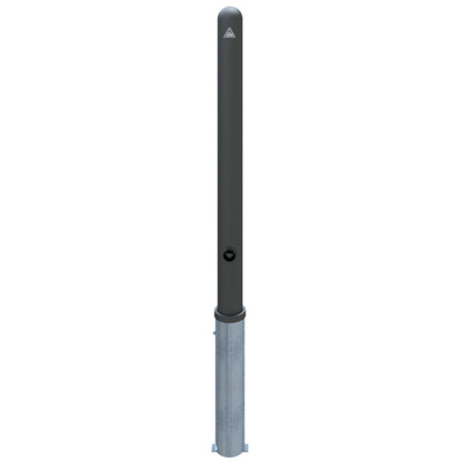 Absperr-Stilpfosten Serie 4077B Ø 76 mm