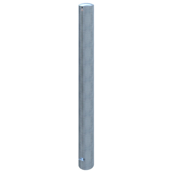 Absperrpoller Stahlrohr Ø 193 x 3,6 mm ortsfest zum Einbetonieren