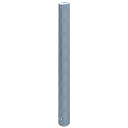 Absperrpoller Stahlrohr Ø 193 x 3,6 mm ortsfest zum Einbetonieren