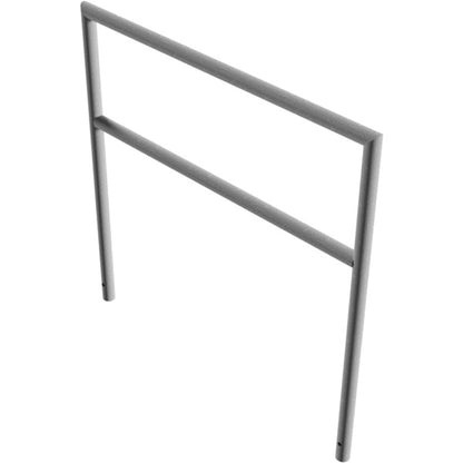 Anlehnbügel aus Stahlrohr Ø 48 x 2,5 mm