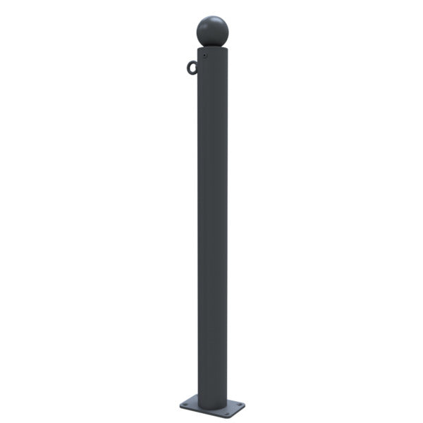 Absperr-Stilpfosten Serie 475B Ø 76 mm