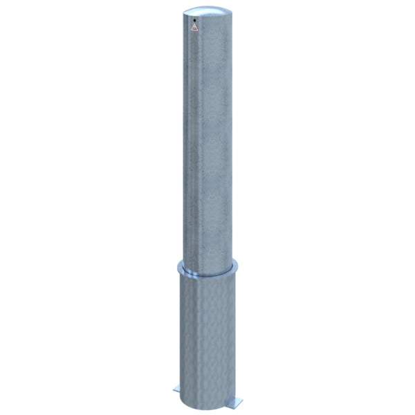 Absperrpoller Stahlrohr Ø 193 x 3,6 mm herausnehmbar ohne Verschluss