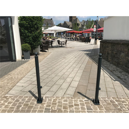 Absperr-Stilpfosten Serie 465B Ø 60 mm