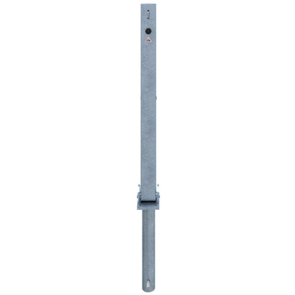 Absperrpfosten 70 x 70 mm umlegbar für Vorhangschloss