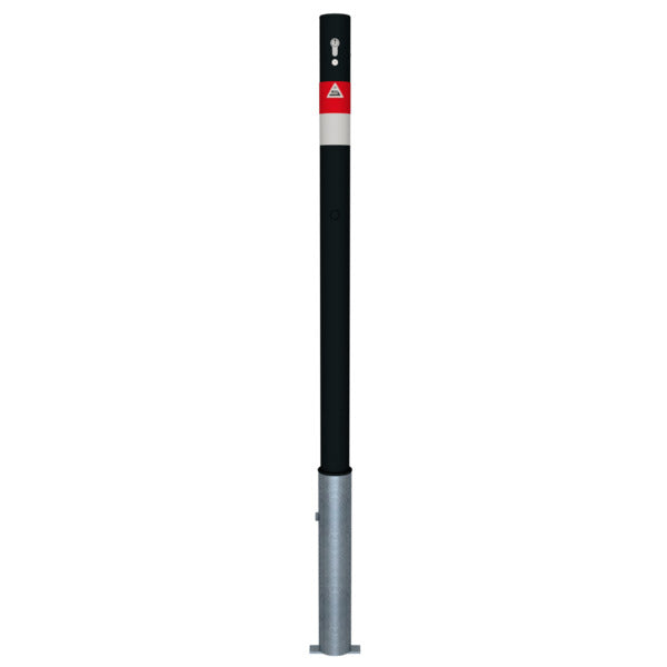 Absperrpfosten Black - Line