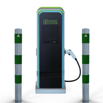 Absperrpoller als E-Ladesäulenschutz