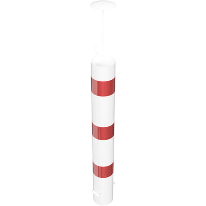Absperrpoller Stahlrohr Ø 152 x 3,2 mm ortsfest zum Einbetonieren