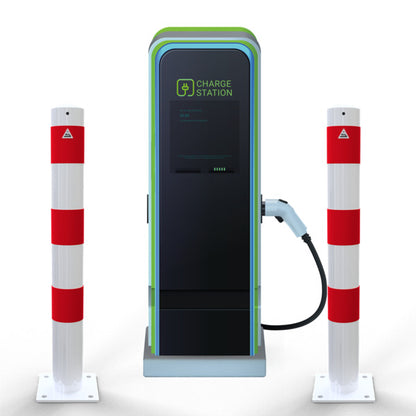 Absperrpoller als E-Ladesäulenschutz