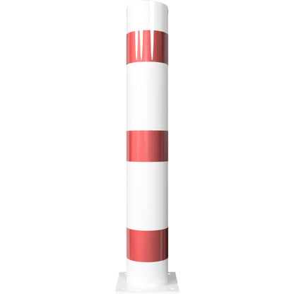 Absperrpoller Stahlrohr Ø 152 x 3,2 mm ortsfest für Dübelbefestigung