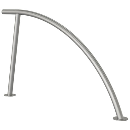 Edelstahlfahrradanlehnbügel Ø 48 mm