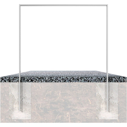 Ahnlehnbügel aus Flachstahl 50 x 12 mm