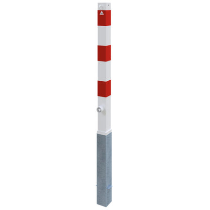 Absperrpfosten 70 x 70 mm herausnehmbar mit Dreikantverschluss