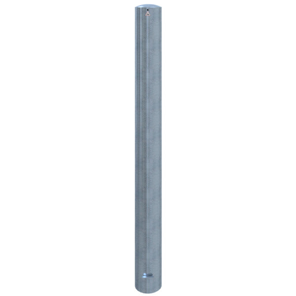 Absperrpoller Stahlrohr Ø 193 x 3,6 mm ortsfest zum Einbetonieren