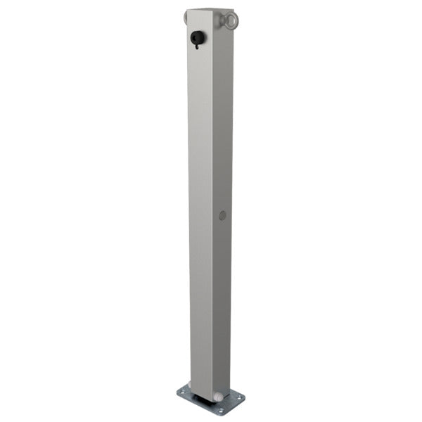 Edelstahlpfosten 70 x 70 mm