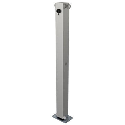 Edelstahlpfosten 70 x 70 mm