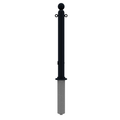 Absperr-Stilpfosten Serie 478B Ø 76 mm