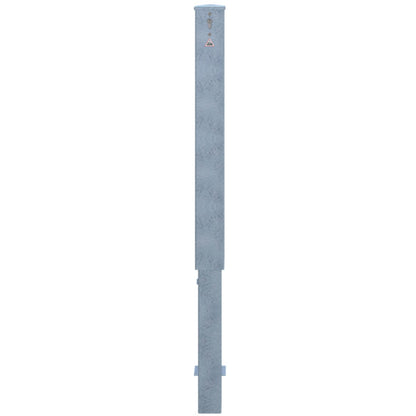 Absperrpfosten Stahlrohr 100 x 100 x 3 mm herausnehmbar mit Profilzylinderschloss