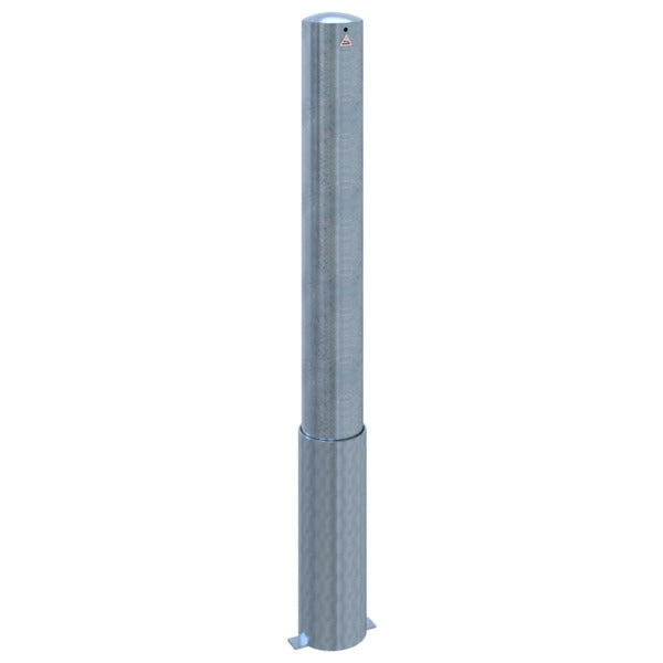 Absperrpoller Stahlrohr Ø 152 x 3,2 mm herausnehmbar ohne Verschluss