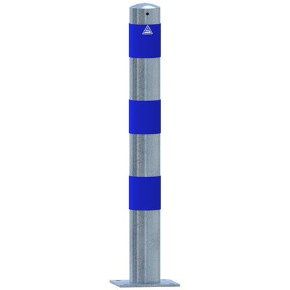 Absperrpoller als E-Ladesäulenschutz