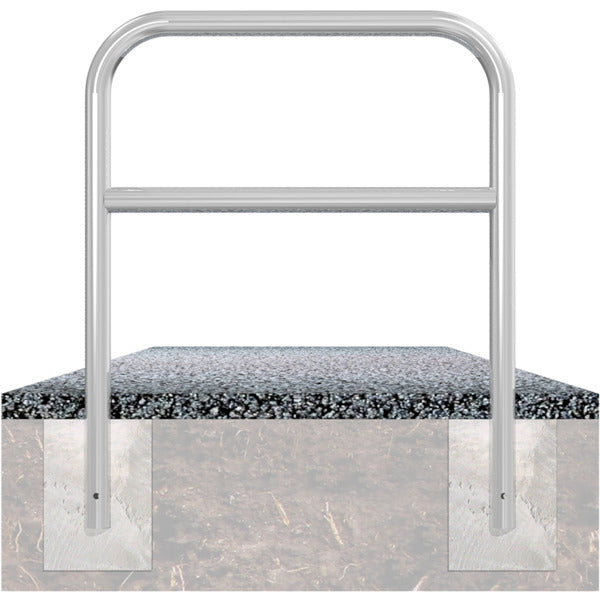 Schutzbügel Stahlrohr Ø 60 x 2,5 mm mit Querholm