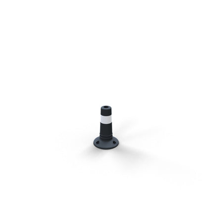 Flexipfosten schwarz / weiß Ø 80 mm