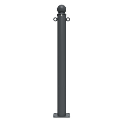 Absperr-Stilpfosten Serie 474B Ø 76 mm