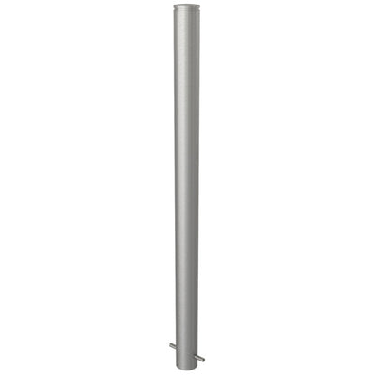 Edelstahlpfosten Ø 76 mm mit Ziernut