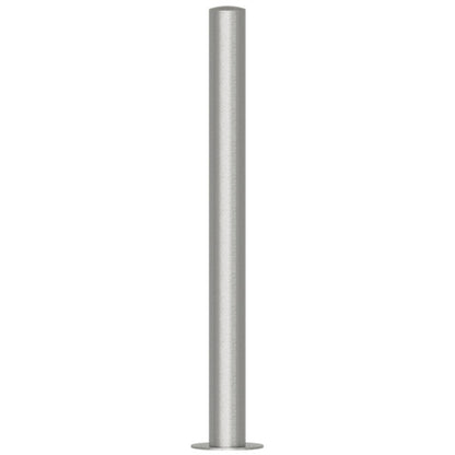 Edelstahlpfosten Ø 76 mm ohne Ziernut