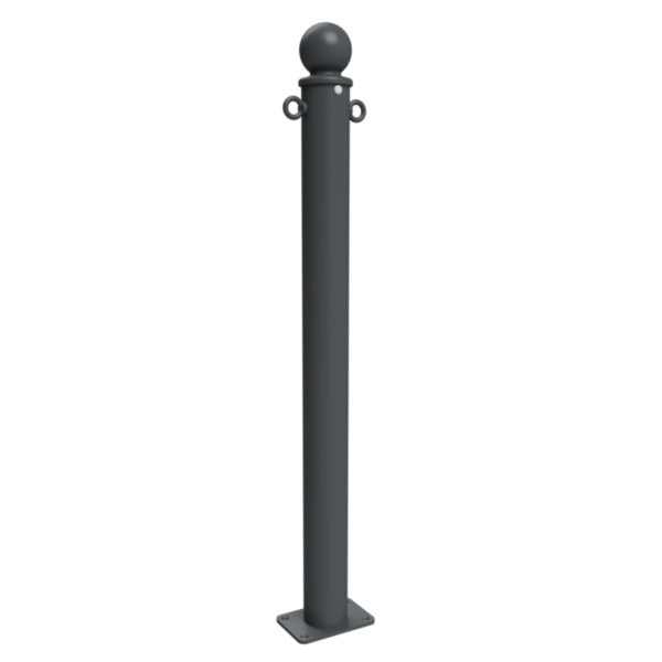 Absperr-Stilpfosten Serie 474B Ø 76 mm