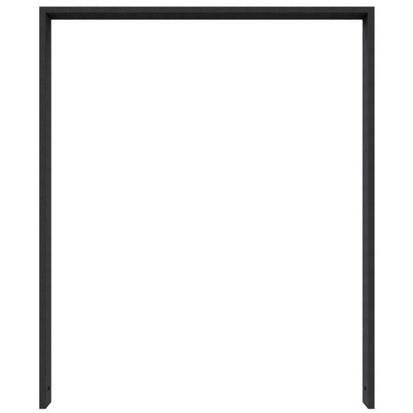 Ahnlehnbügel aus Stahlrohr 80 x 20 mm