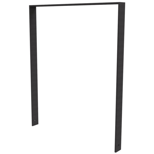 Anlehnbügel aus Flachstahl 80 x 12 mm