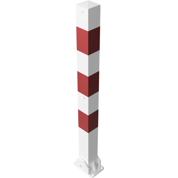 Absperrpfosten 70 x 70 mm umlegbar für Vorhangschloss