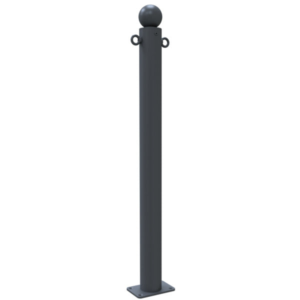 Absperr-Stilpfosten Serie 475B Ø 76 mm