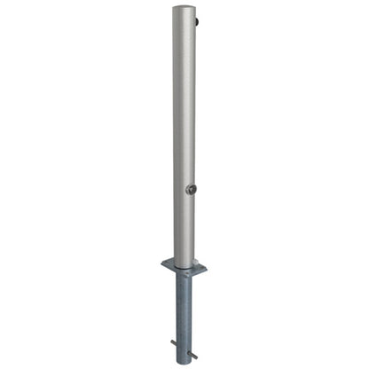 Edelstahlpfosten Ø 76 mm ohne Ziernut