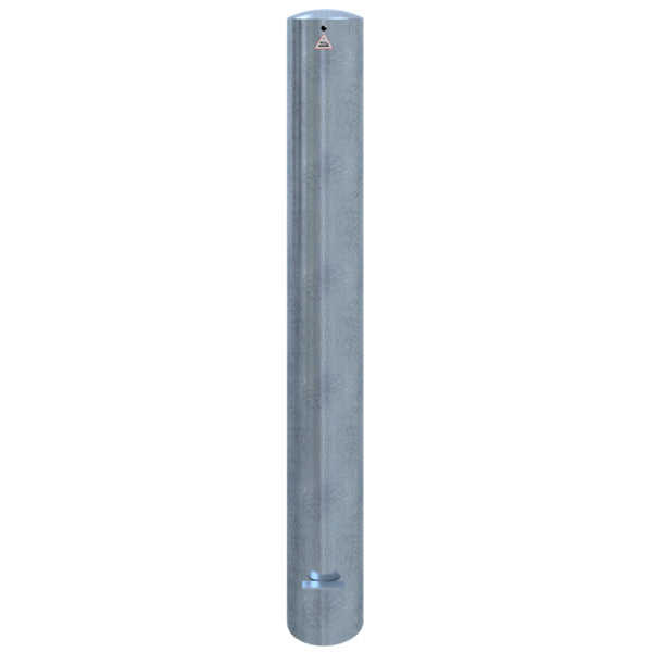 Absperrpoller Stahlrohr Ø 152 x 3,2 mm ortsfest zum Einbetonieren